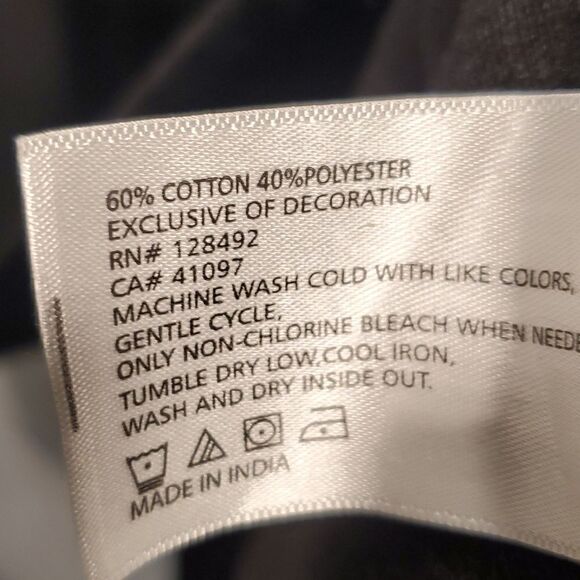 Men's Greg Norman quarter zip pullover sweatshirt size XXL - Picture 6 of 9